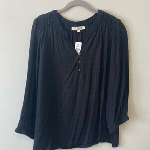 NEW! Loft Black Blouse